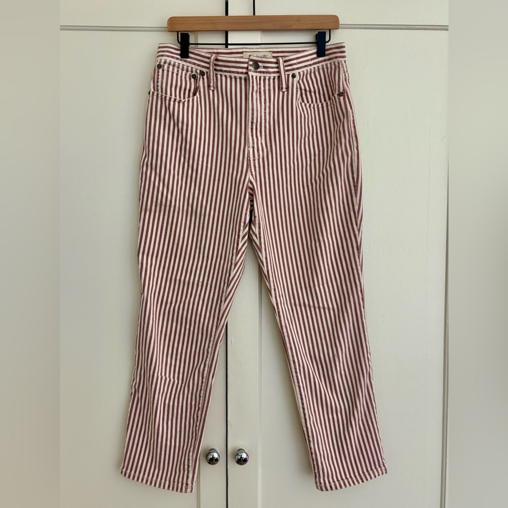 Madewell High Rise Slim Crop BoyJean - Picture 7 of 8